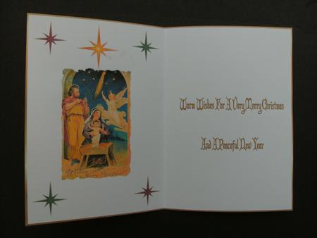 Vintage Nativity Insert 1 by Christine Sutton