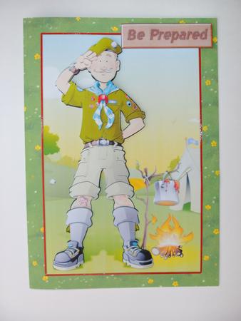 Cub/scout Dude. by Christine Sutton