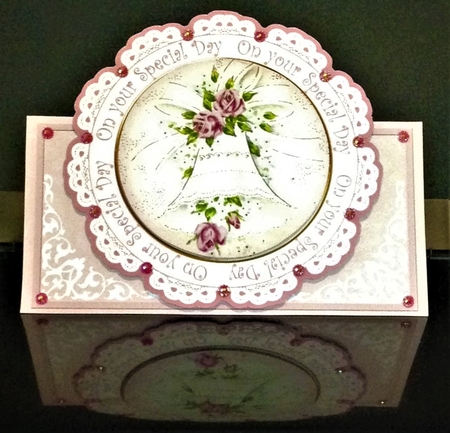 Wedding Bell Special Day 3dpicture Doily Card & Envelope Kit Featured Gallery Photo