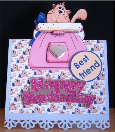 A Dog in a Bag Over the Edge Kit by Christine Todd
