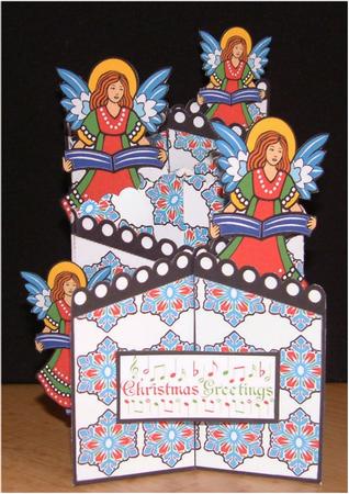 Bright Angel Cascade Card Kit by Christine Todd