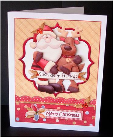Deer Friends Christmas by Christine Todd