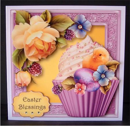 Easter Chick Cupcake Mini Kit by Christine Todd