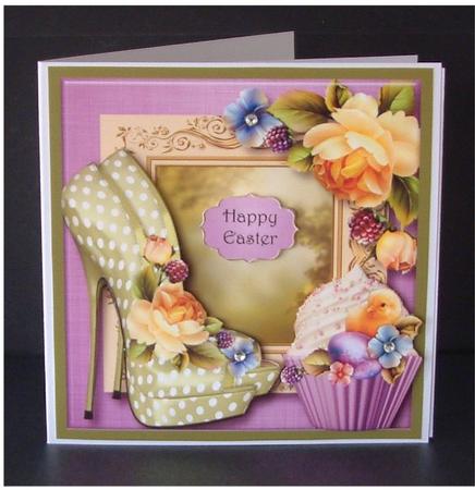 Eccentric Shoes & Easter Cupcake Mini Kit by Christine Todd