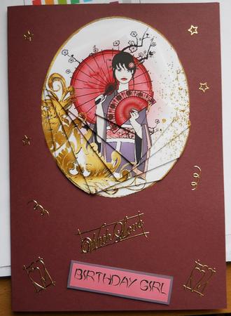 Oriental Girl by Christine Towers