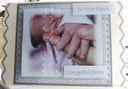 In Your Hands Baby and Adult Hands by Christine Watson