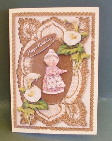 Calla Lily Aperture Card by Christine Young