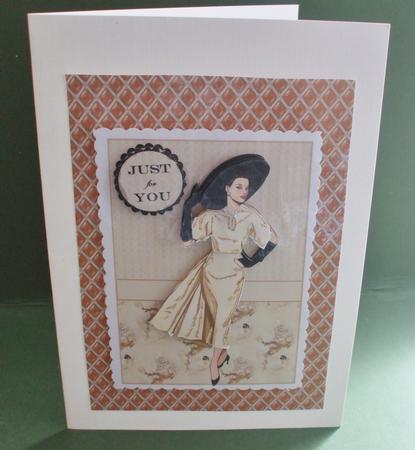 Brown Diamonds Backing Sheet by Christine Young