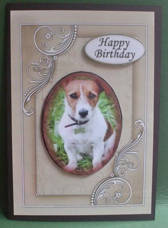 Dog Toppers No 1 by Christine Young