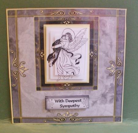 Angel Holding a Child Sympathy Qs by Christine Young