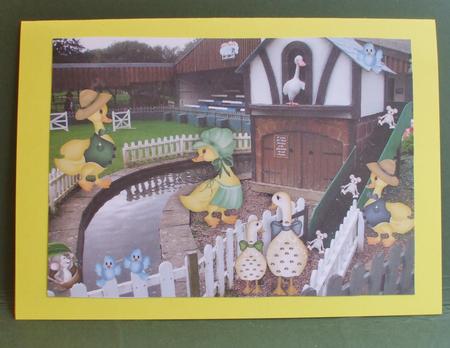 I Think There is a Bit of Flirting Going on in the Duck Pond by Christine Young