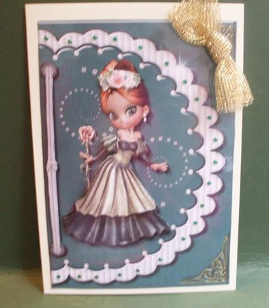 Darling Beauty Topper by Christine Young