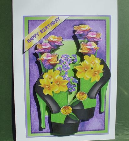 Stepping Into Spring A4 by Christine Young