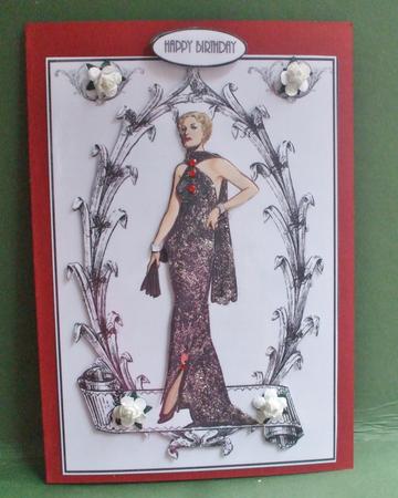Lady in Frame2 by Christine Young