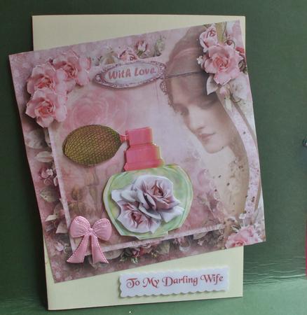 Floral Scent 5 - Vintage Lady Shabby Chic Decoupage by Christine Young