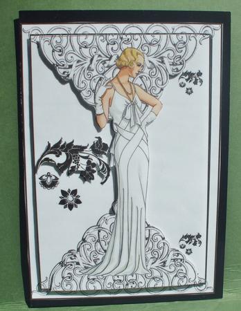 Lady in Frame 3 by Christine Young