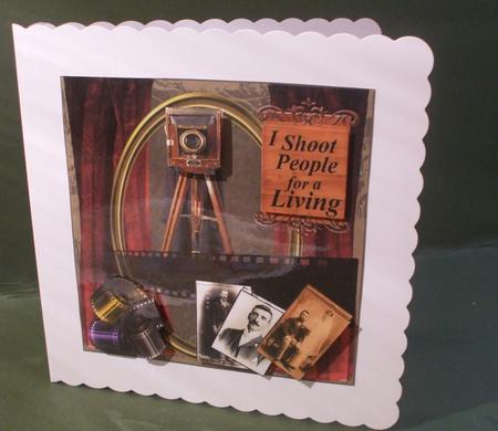 Making Memories Topper with Decoupage by Christine Young