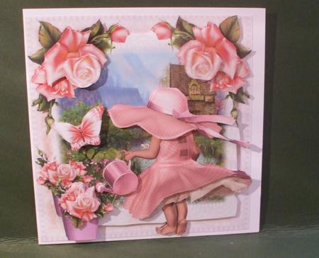 How Does Your Garden Grow Card Front by Christine Young