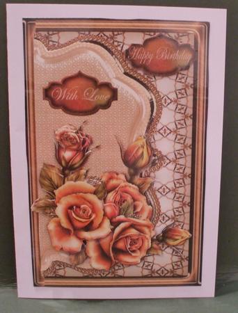 Envelop Golden Roses by Christine Young