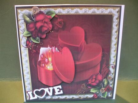 Love and Red Roses for My Valentine  by Christine Young