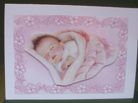 Gorgeous Baby Girl A4 by Christine Young
