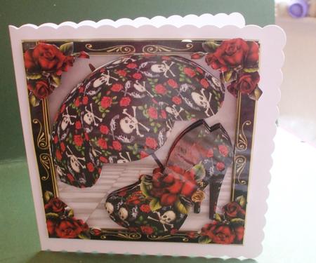 Guns N Roses Shoes & Parasol Mini Kit by Christine Young