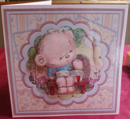 Bearable Friends 8x8 Mini Kit & Decoupage by Christine Young
