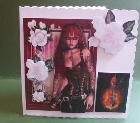 Rock Chick A4 by Christine Young