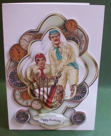 Cricket Time Stacker Card by Christine Young
