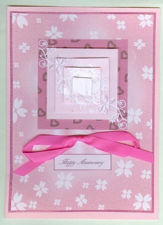 Hearts and Swirls Pyramid Topper by Christine Dixon