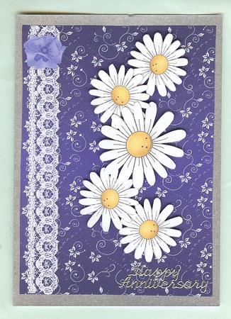 Floral Swirls N Lace Card Fronts 7 by Christine Dixon