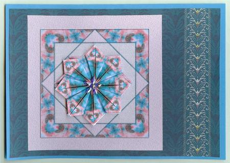 Royal Damask Background (teal) by Christine Dixon