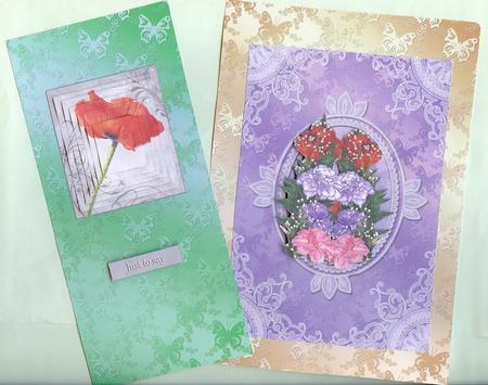 Butterfly Lace Backgrounds by Christine Dixon