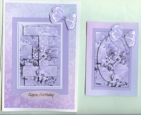 Intertwined Pyramid Subtle Mauve Hues by Christine Dixon