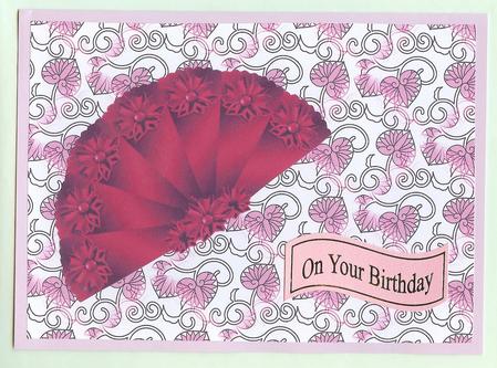 Pink Sushi Backing Paper by Christine Dixon