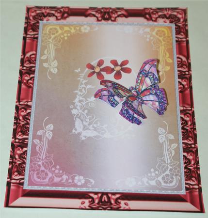 Rainbow Garden Card Fronts #4 by Christine Dixon