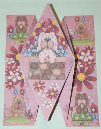 Flower Doggie by Christine Dixon