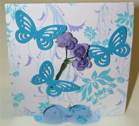 12 Flower Doodle Backing Papers by Christine Dixon