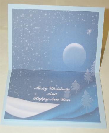 Christmas Scene Insert 2 by Christine Dixon