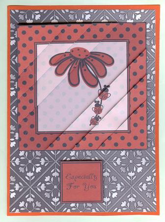 Delicate Embossed Silk Lattice Papers - Silver on Dark Grey by Christine Dixon