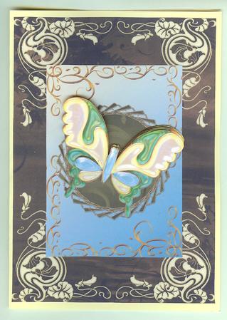 Beautiful Butterfly Decoupage by Christine Dixon