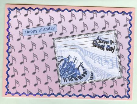Have a Great Musical Day by Christine Dixon