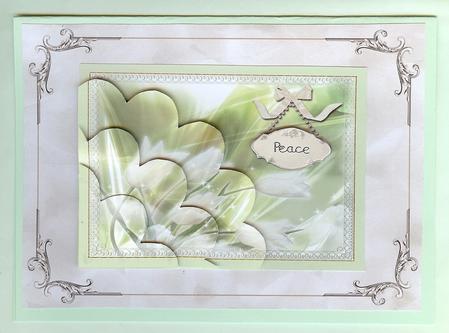 Framed Backing Paper 4 by Christine Dixon
