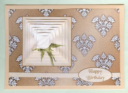 Royal Damask Backing Paper - Silver on Copper by Christine Dixon