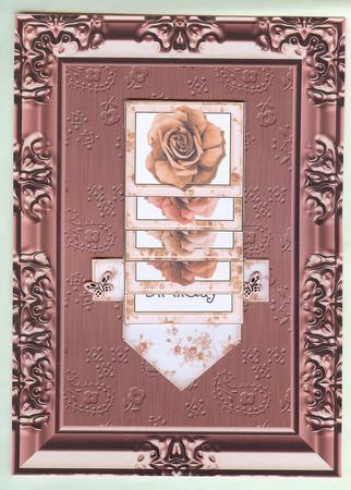 Waterfall Roses Happy Birthday 2 by Christine Dixon