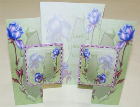 Springtime D Foldback by Christine Dixon