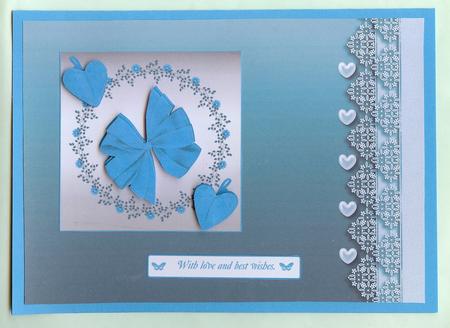 Teal Valentine by Christine Dixon