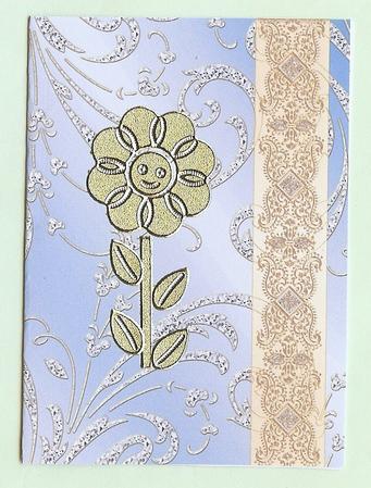 Floral Flourish Mixed Set Sky by Christine Dixon