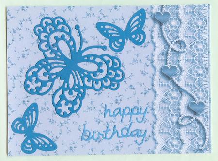 Hearts & Lace Backing Paper 6 by Christine Dixon