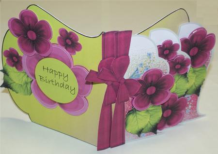 A Walk in the Garden Fold and Flip by Christine Dixon